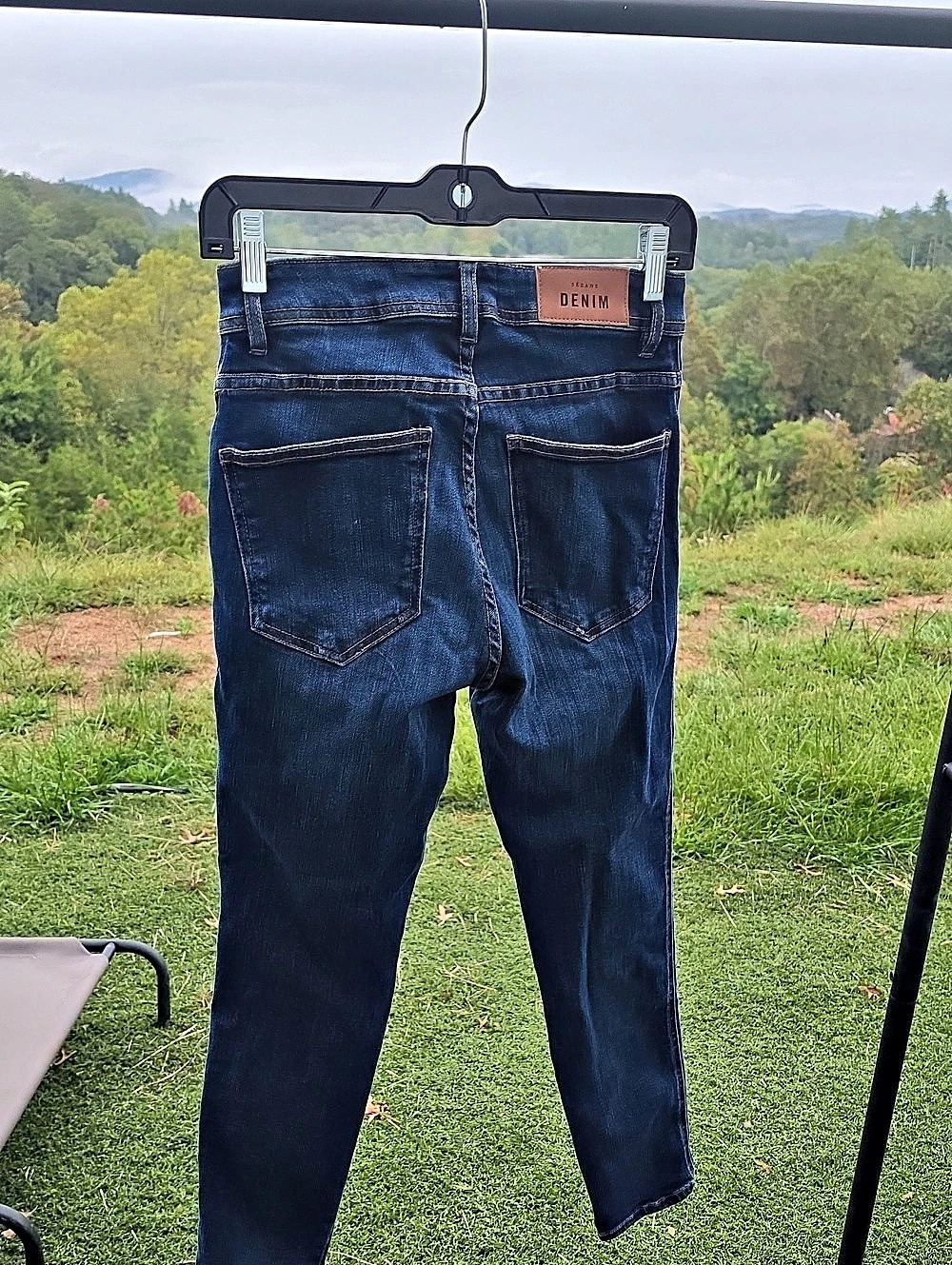 Sézane Denim Skinny Jeans Blue Size 28 - Picture 6 of 7